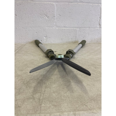 Worth Garden 10" Hedge Shears, Extendable Length, Rust Resistant, Straight Blade