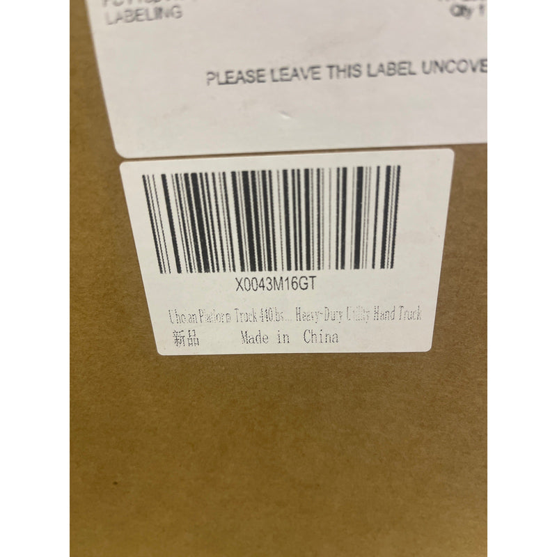 Uholan Slightly Mute Platform Trucks Folding Trolley Load-Bearing 440lb Black