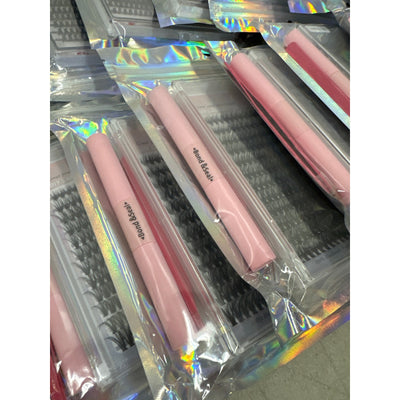 LOT-OF-20-Sets DIY Eye Lash Clusters Extensions Kit, 240pcs/ Set, 40D 9-16 mm