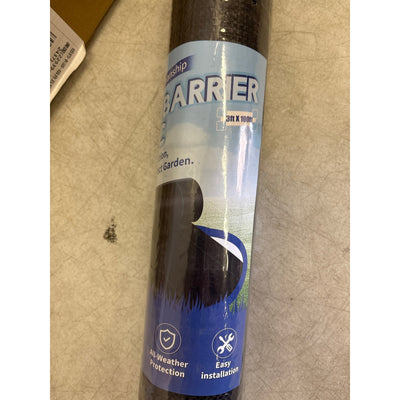 3ftx100ft Landscape Fabric SVINLAT Weed Barrier Fabric, Heavy Duty Woven - Black