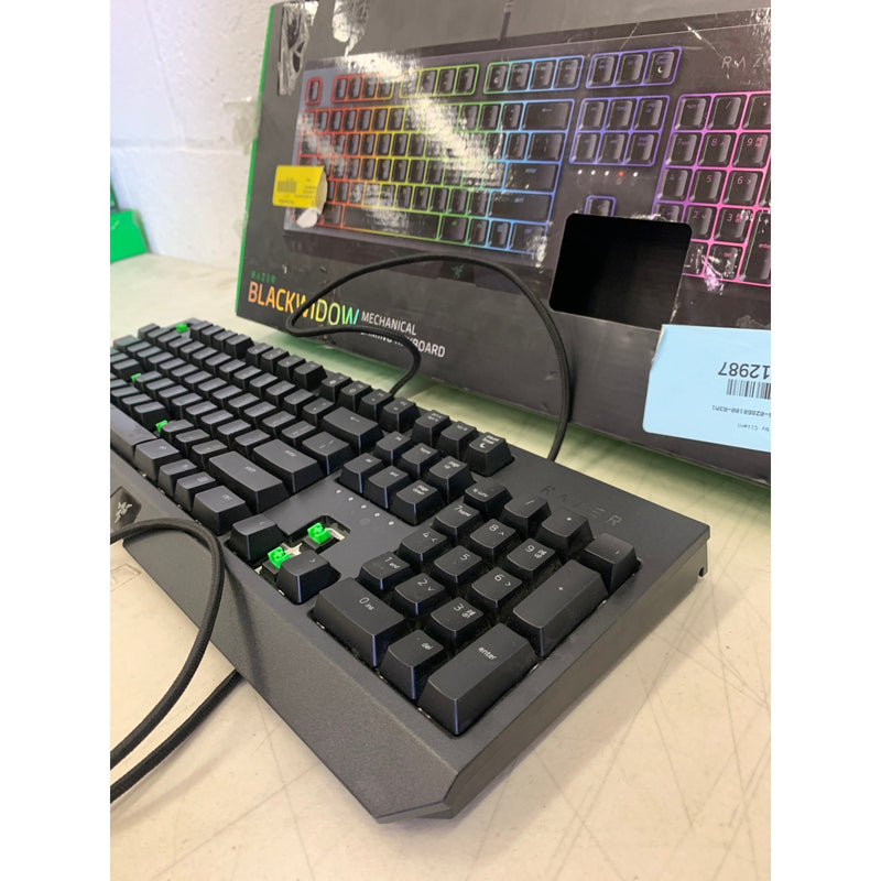 Razer BlackWidow Wired Mechanical Gaming Keyboard for PC Chroma, Missing Keys