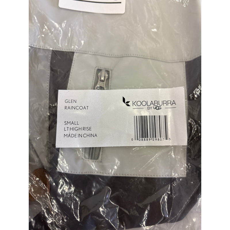 Koolaburra by UGG Pet Glen Raincoat w Hood for Dog 12-13" Collar, Gray - Small