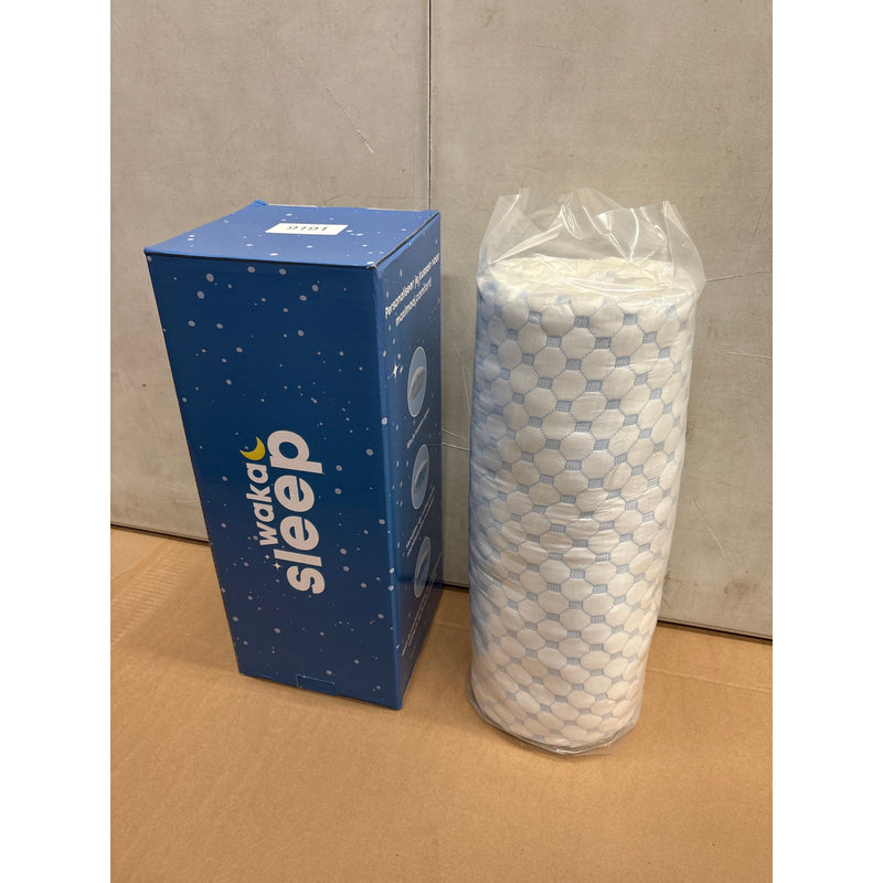 Waka Sleep Memory Foam Pillow - Zips Open To Adjust Softness - SEALED