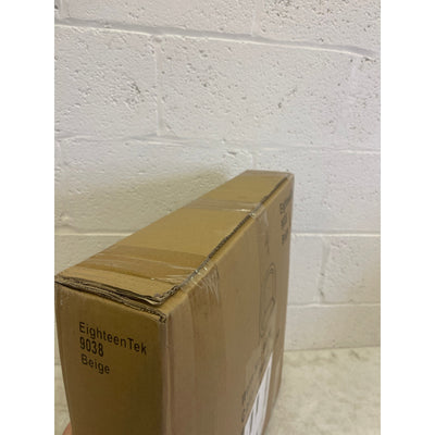 EighteenTek 63" x 63" x 63" Beige Instant Pop Up Bubble Tent Waterproof, Clear