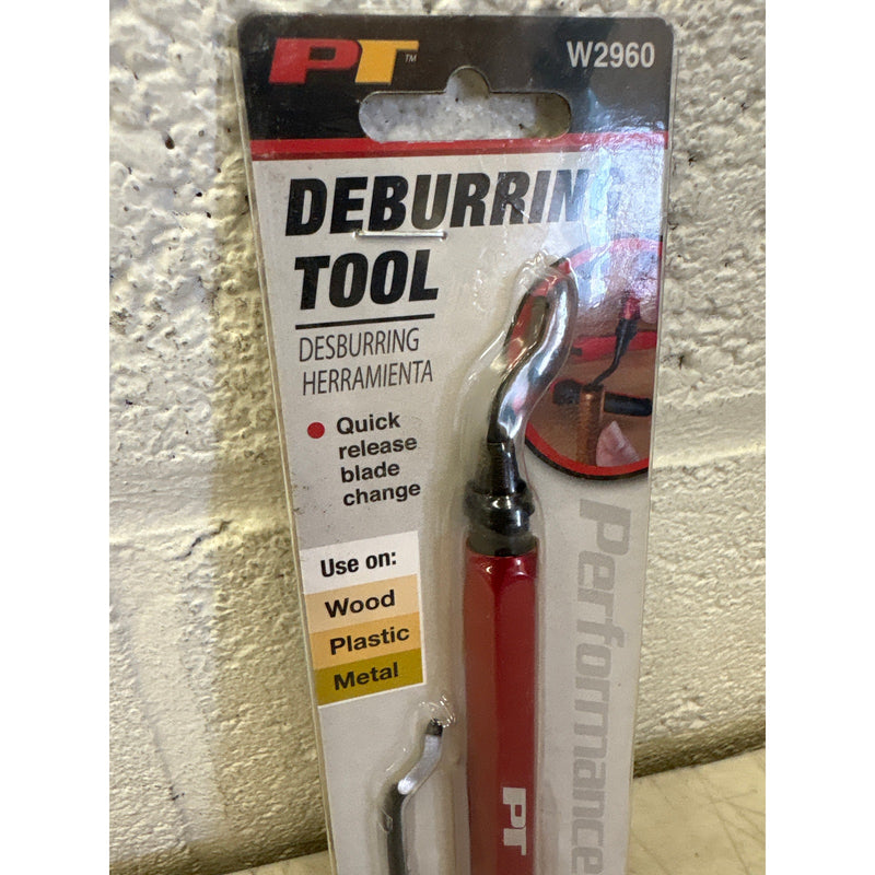 Performance Tool Swivel Head Deburring Tool with M2 Steel Blades - W2960