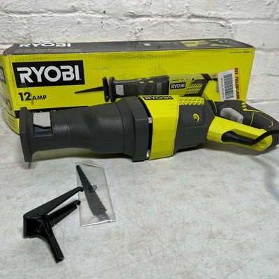 RYOBI 12 Amp Reciprocating Saw with Blade, Corded Electric, 3000CPM