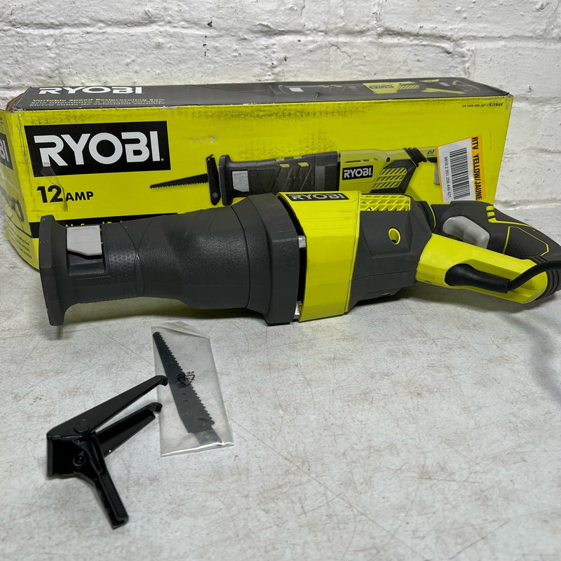 RYOBI 12 Amp Reciprocating Saw with Blade, Corded Electric, 3000CPM