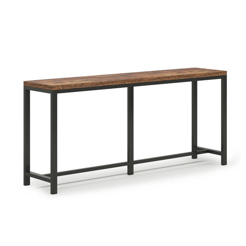 Tribesigns Narrow Console Table, 71" Extra Long Sofa Table Hallway Table Brown