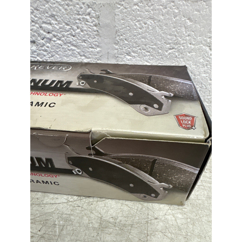 Carquest Professional Platinum Brake Pads, Hardware Ceramic Quiet Front, PXD699H