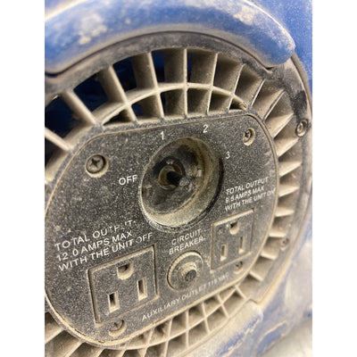 B-Air 1/4 HP Air Mover Blower Fan for Water Damage Restoration Dryer SEE DETAILS