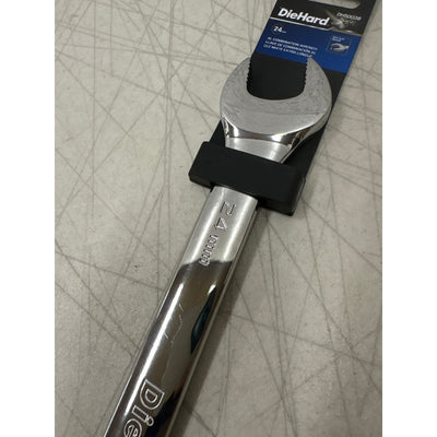 DieHard 24mm Extra Long Combination Wrench Durable Anti-Slip Grip, Tools DH50038
