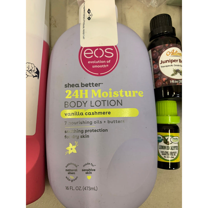 30-PIECE Essential Oil And Body Care Bundle, Shave Gel, Body Lotion, Perfume