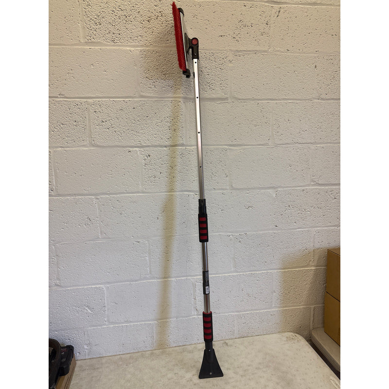 AutoCraft Heavy-Duty Extendable Snow Broom with Pivot, Ice Scraper, 50" - AC4502
