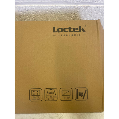 Brazo de soporte para computadora portátil Loctek Standing Mount, para estación de trabajo de pie o sentado, de 10" a 30" S2M