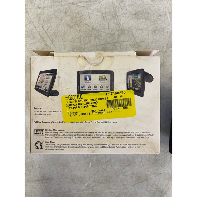 TomTom VIA 1510M SE 5" GPS Unit, Touchscreen, Split Screen, IQ Routes - Black