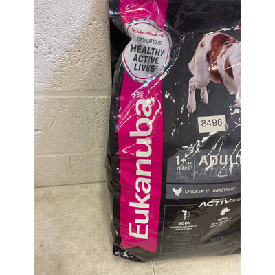 Eukanuba Adult Dry Medium Breed Dog Food, Chicken, Protein, DHA & Vitamins, 30 lbs