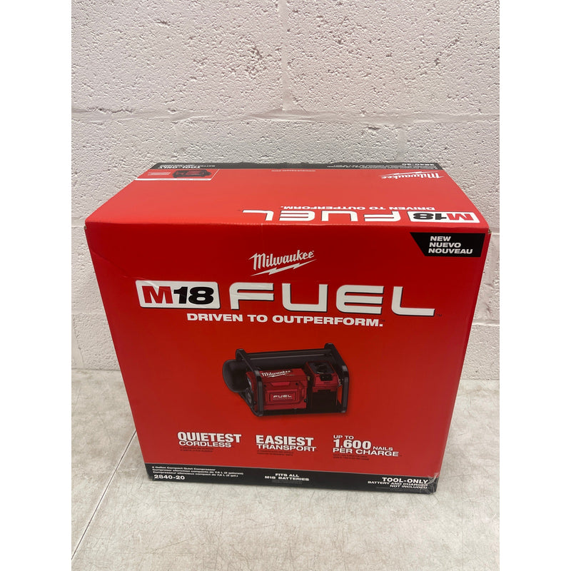 Milwaukee M18 FUEL 18V Lithium-Ion Brushless Cordless 2 Gal. Electric Compressor
