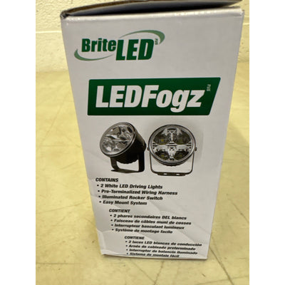 BriteLED LEDFogz - Plug And Play LED Driving / Fog Light Kit 8 LEDS 12V - 71302