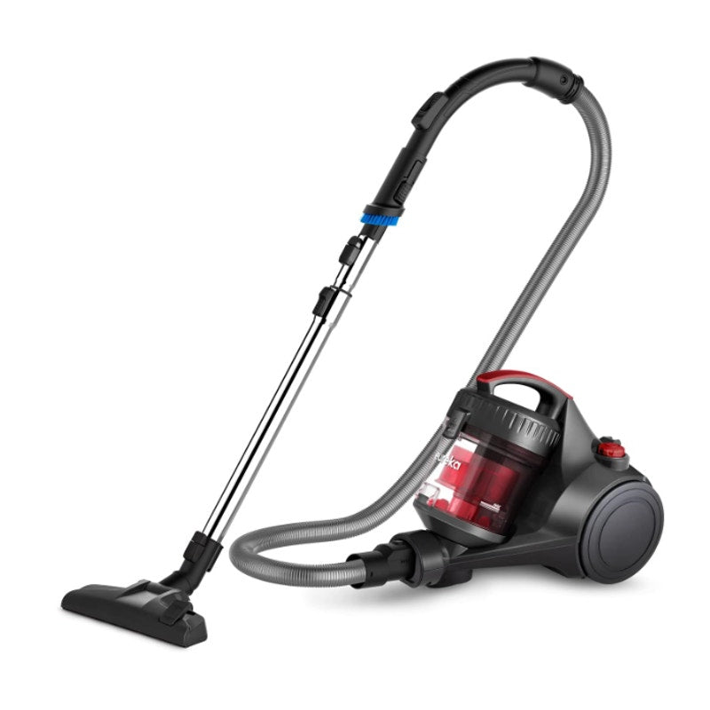 Eureka Bagless Canister Vacuum Cleaner, Lightweight Red, Whirlwind NEN110D