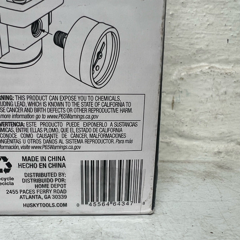 Husky 3/8 in. High Performance Air Regulator, 0-150 PSI, MISSING GAUGE