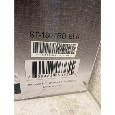 SOUNDSTREAM ST-180TRD-BLK Smart Sound Table Charging Bluetooth Speaker Glass Top