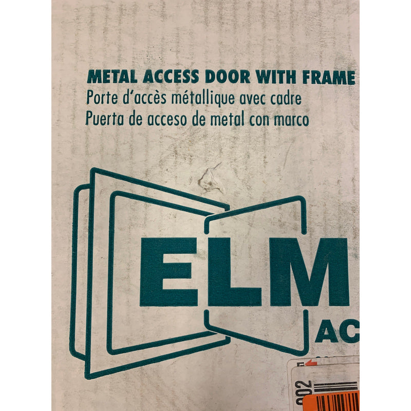 Elmdor 12 in. x 12 in. Metal Wall or Ceiling Access Door, 16-Gauge Steel, White