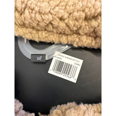 UGG Classic Sherpa Pet PJ's, Hook & Loop Straps, Soft & Cozy, Tan -Xtra Large