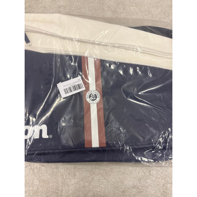 Wilson Roland Garros Super Tour 9 Racket Capacity Bag - Navy Blue / White