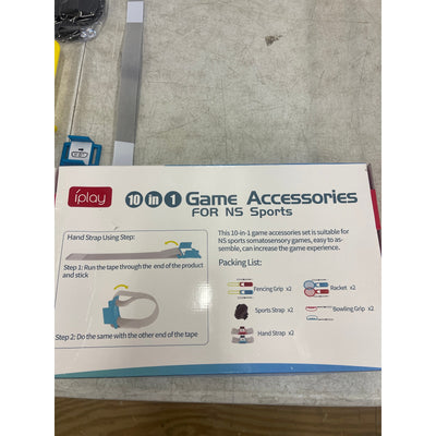 iPlay 10 In 1 Sport Game Accessories for Nintendo Switch/Switch OLED Joy-Con