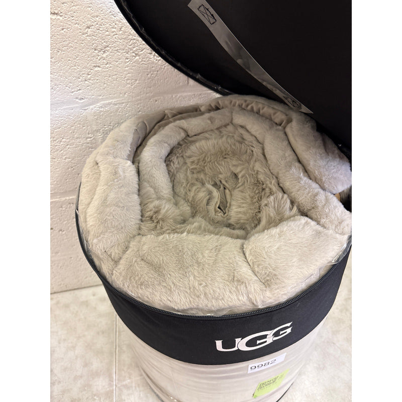 UGG Super Soft Comforter Set Tan Full / Queen 90"x92" Bedding Reversible w Shams