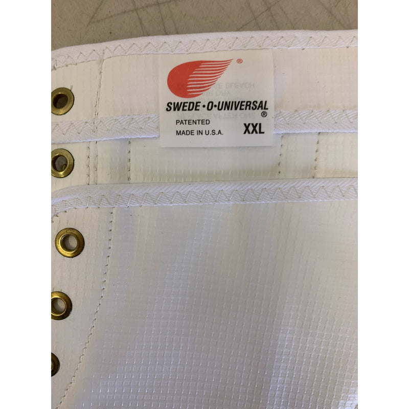 Swede-O Ankle Lok Support with Knit Tongue, XX Large Ankle Brace White Sprain