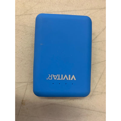 Vivitar iVibe 2-in-1 Wireless Headphones With Matching Powerbank, Blue, w Bag