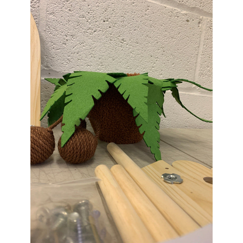 Coconut Tree Tent Cat Nest, Cat Scratching Post Pet Supplies Cat Bed Tropical