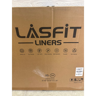 LASFIT Cargo Mat for Mazda CX5 2017-2025, CX 5 All Weather Trunk Mat - Black