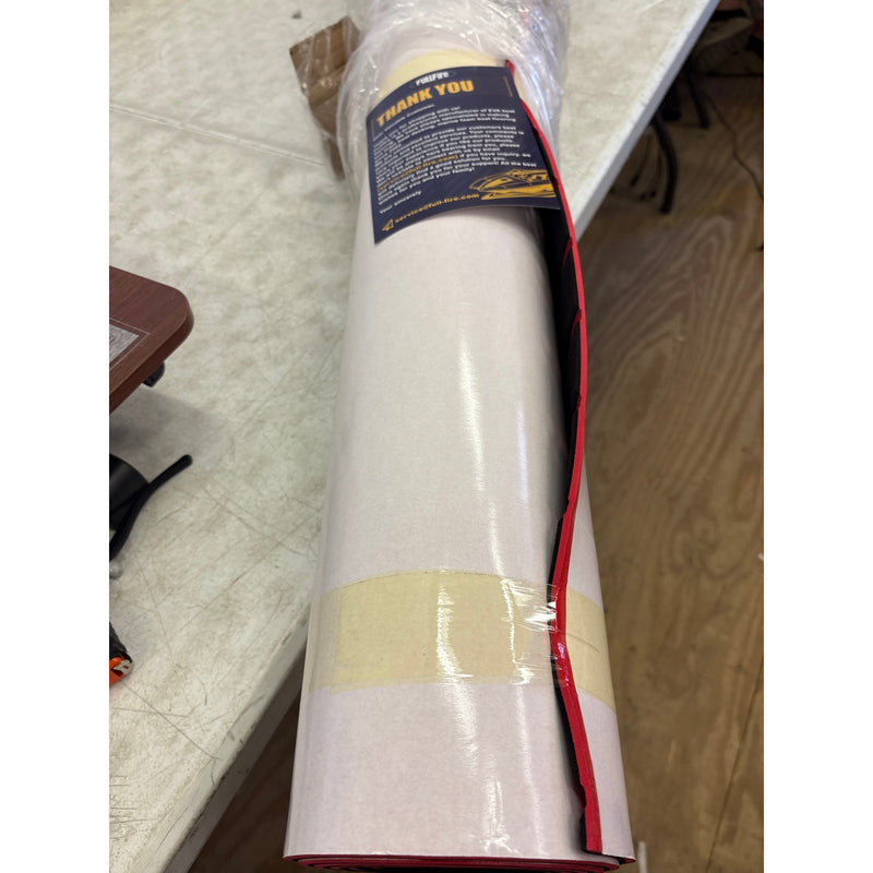 Fullfire EVA Foam Boat Flooring Faux Teak Boat Decking Self-Adhesive 94x47"