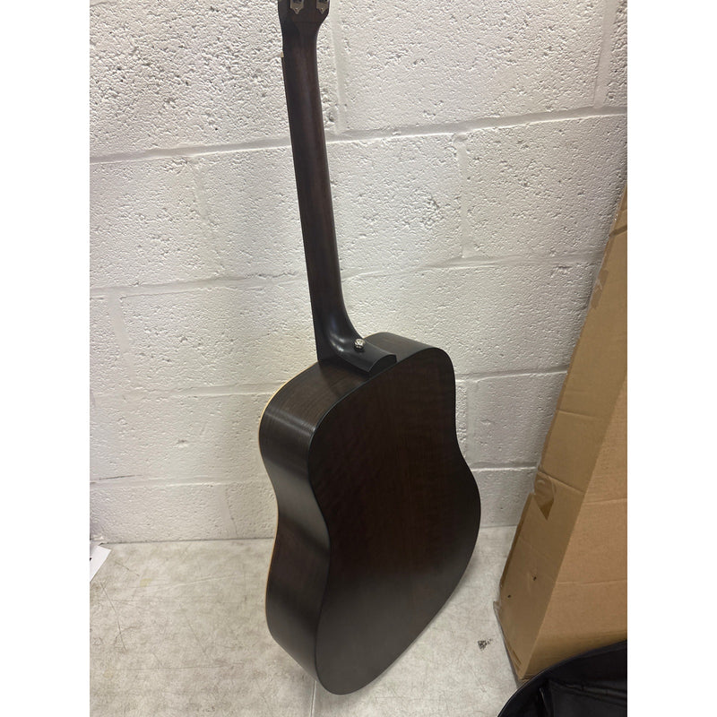 BPM 6 String Acoustic Guitar Bundle, Natural Steel w Case & Strap - Dreadnought