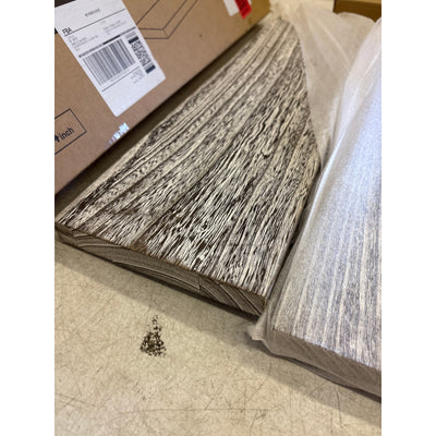 Set-of-2 Floating Shelves for Wall 24" Light Wood Shelves White, Gray, Brown