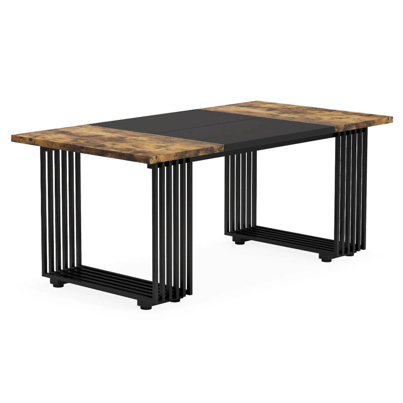 Tribesigns 70.9" Executive Desk, Modern Office Computer Desk Conference Table
