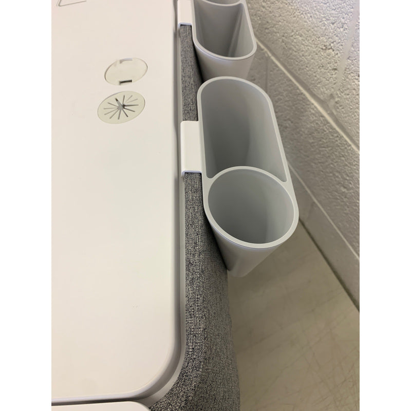 FlexiSpot Motorized Aesthetic Sit-Stand 30" Workstation with Side Storage EM6M