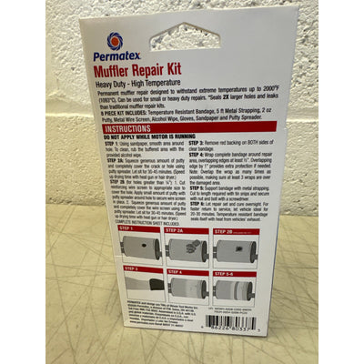 Permatex Heavy Duty High Temperature Muffler & Tail Pipe Sealer Kit - 80337