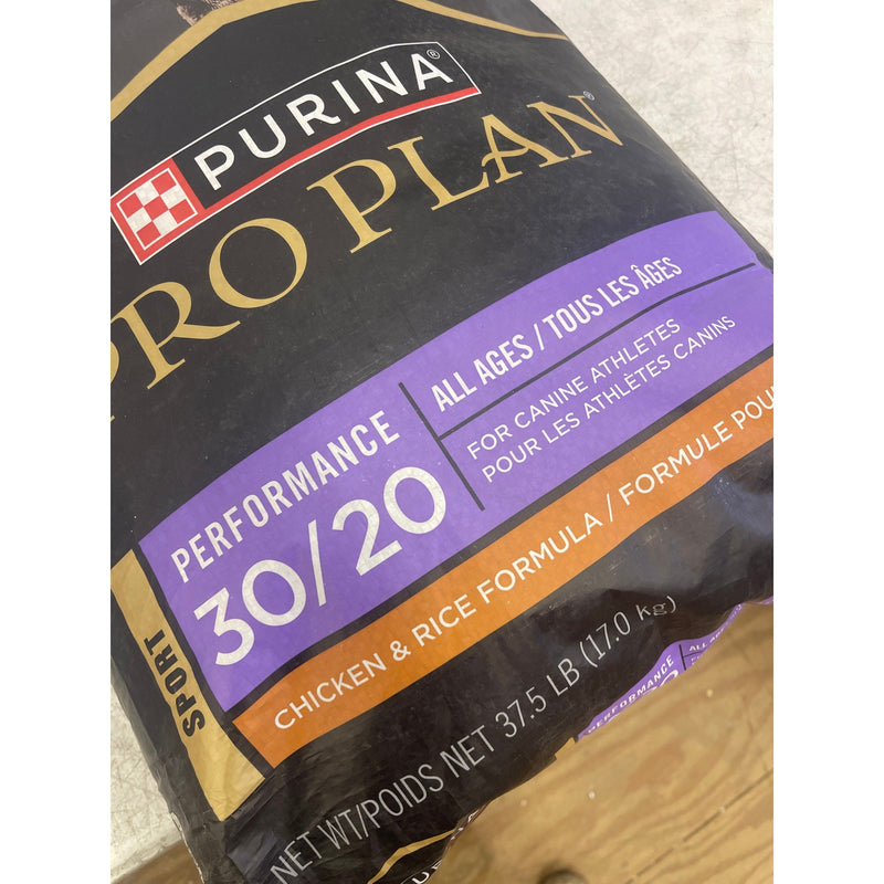 Purina Pro Plan Sport 30/20 Chicken & Rice Formula High Protein Dog Food 37.5lbs