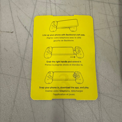 Backbone One Lightning Mobile Gaming Controller for iPhone 5-14 Series, Black