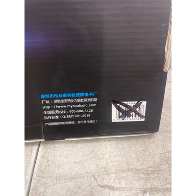 CoolCold Laptop Fan, 6 Fans w 3 Fan Modes, Suitable for 17" and Below, Black K38