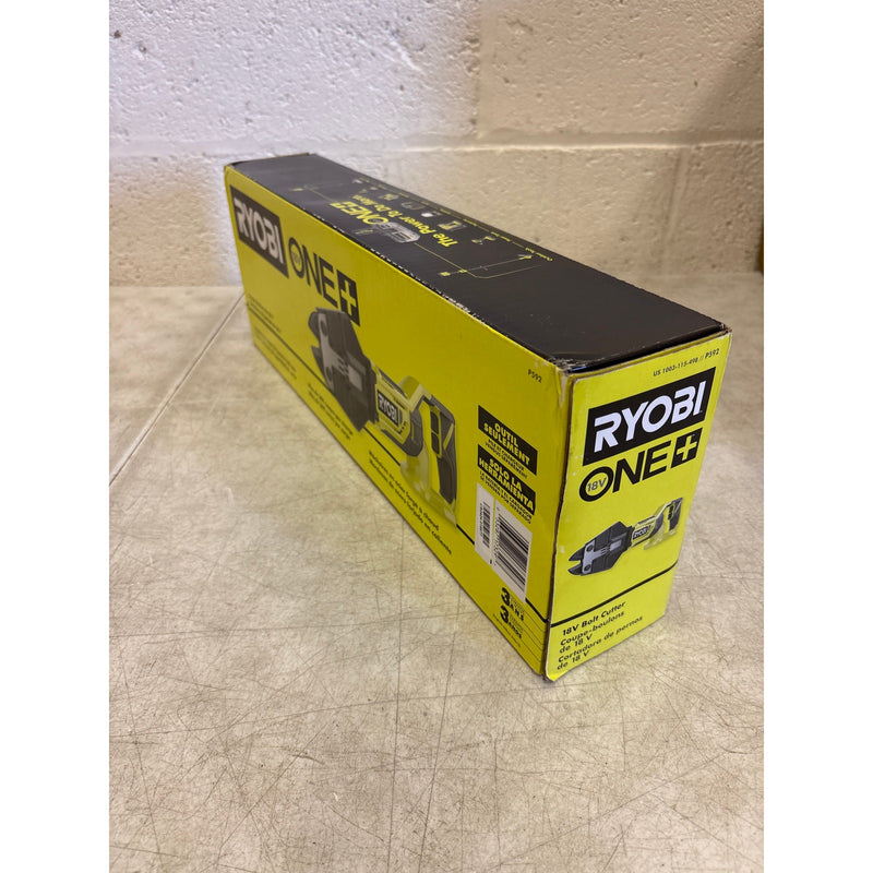 RYOBI ONE+ 18V Cordless Bolt Cutters, Hot Forged Steel Jaws - TOOL ONLY - P592
