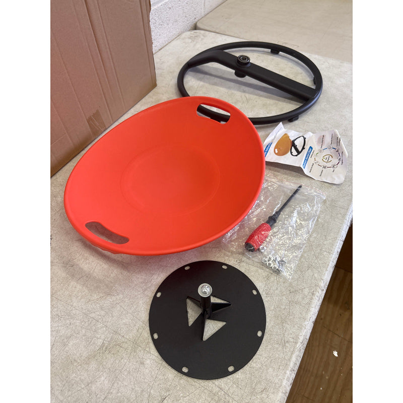 Spinning Chair for Autistic Kids - Sensory Spinning Chair w Handles & Non-Slip