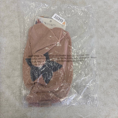 Koolaburra by UGG Pet Koola Star Hoodie Dog Jacket 15-16" Collar, Pink - Medium