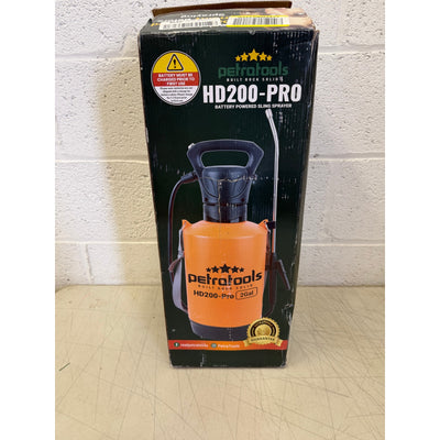 PetraTools HD-200 Pro Battery Powered 2 gallon Sling Sprayer with Sling Strap