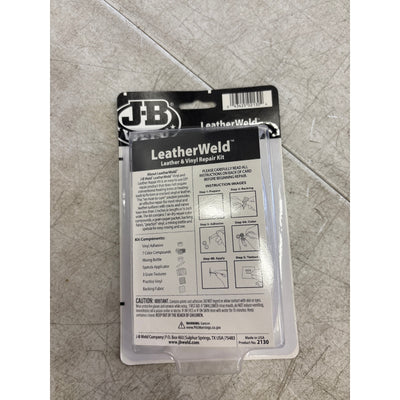JB Weld Professional Vinyl/Leather Repair Kit Heat Iron Repair Rips Cracks Holes