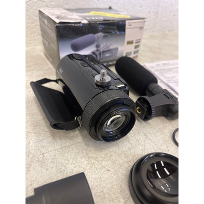 HD Video Camera 1080P 16MP Camcorder IR Night Vision Vlogging Camera Black w Mic