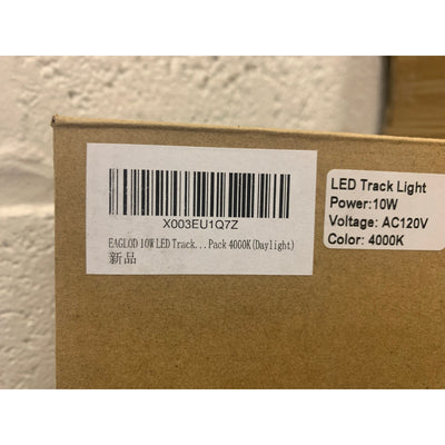 6-PACK EAGLOD 10W LED Track Lighting Heads,Halo H-Type Light Heards,36°Accent